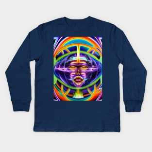 Hyper-dimensional Machine Guide Kids Long Sleeve T-Shirt